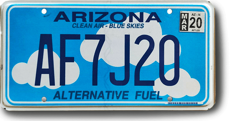 license plate