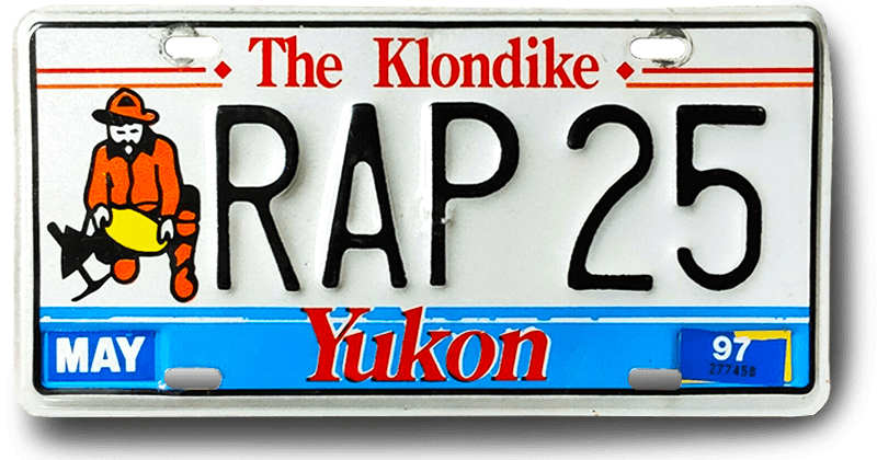 license plate