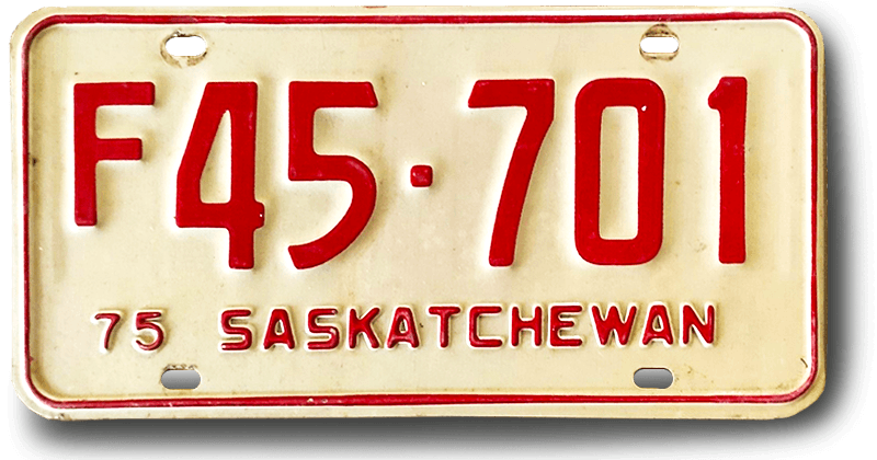 license plate