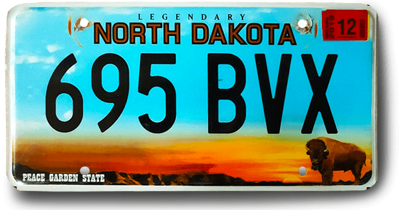 license plate