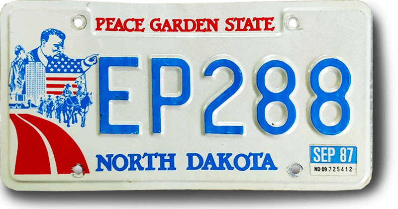 license plate