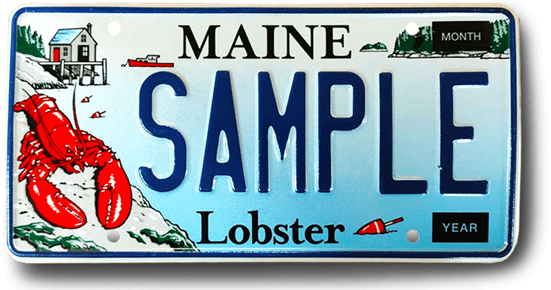 license plate