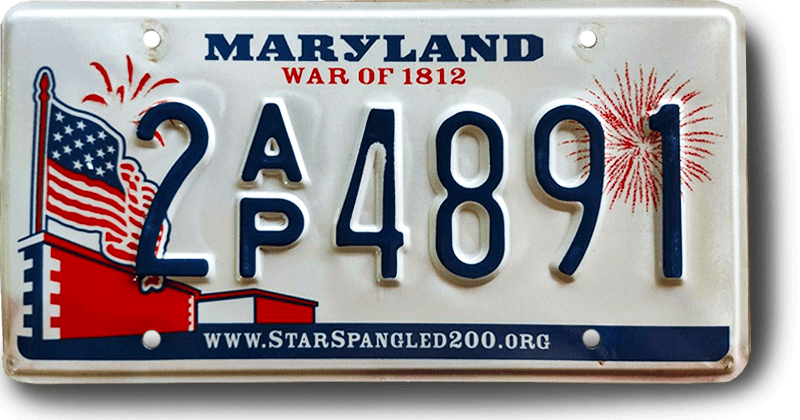 license plate